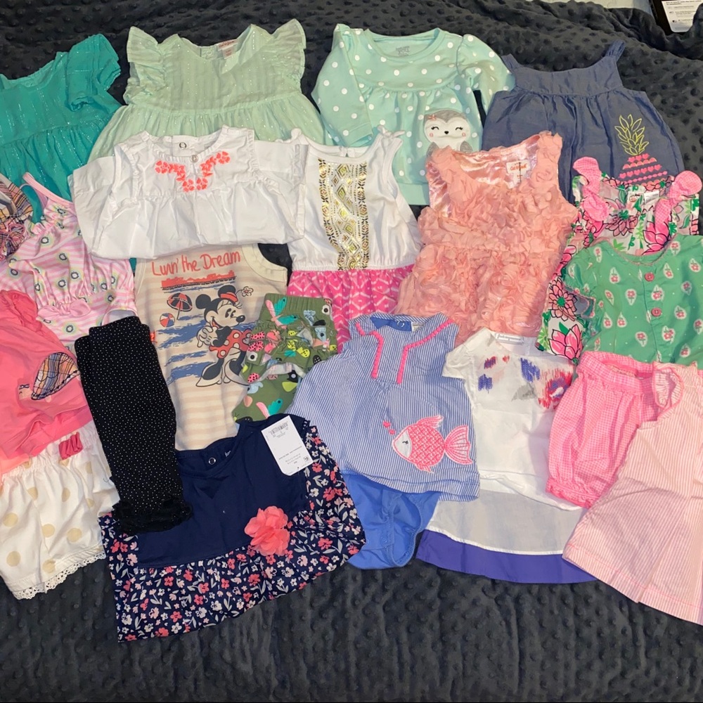 25 Pieces! 3-6 Month Girl Spring/Summer Lot